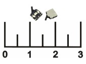 Микропереключатель движковый 2-х позиционный 2 контакта DS-019R