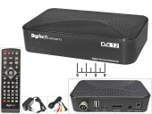 Ресивер цифровой телевизионный DVB-T2 Sky Tech 97G + медиаплеер (шнур 3RCA-AUD 3.5 4 контакта)