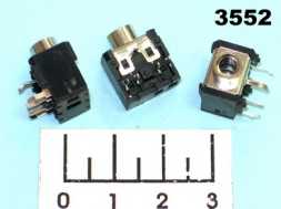 Разъем AUD 3.5 гнездо стерео на плату (CKX3-3.5-03)