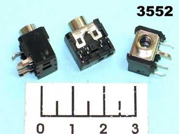 Разъем AUD 3.5 гнездо стерео на плату (CKX3-3.5-03)
