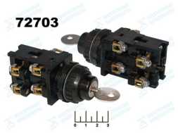 Выключатель пакетный 2-х позиционный с фиксацией ПЕ-172 440V 10A ИСП.2 (З.З.З.Р)