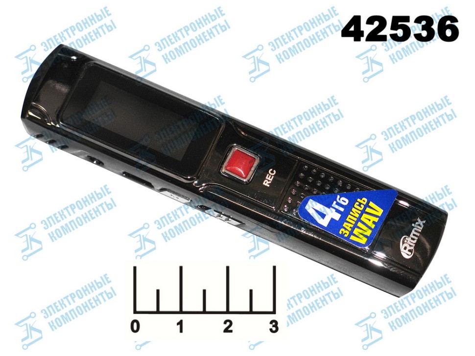 Диктофон Ritmix RR-110 цифровой 4Gb