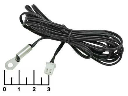 Датчик температуры NTC 10 кОм кабель 2м 2PIN