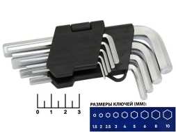 Набор шестигранников 100698 Park (9 штук)