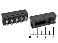 Переключатель движковый 4-х позиционный 10 контактов №77.1 SC72 (S1900)