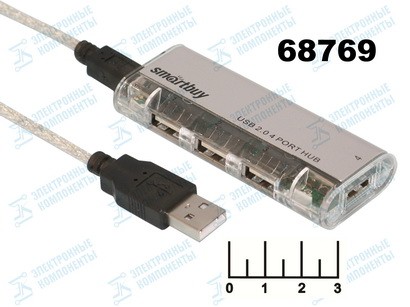 USB HUB 4 PORT SBHA-6806-W