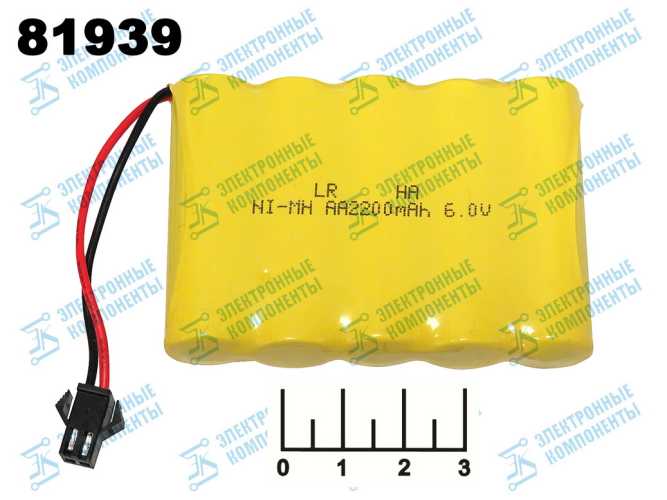 Аккумулятор 6V 2.2A Ni-MH
