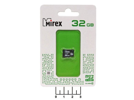 Карта памяти micro SD 32Gb Mirex class10 (SDHC)