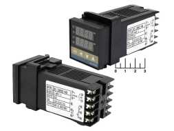 Термореле 220V REX-C100 (0...+400C) выход на SSR (без датчика)