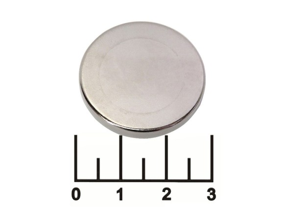 Магнит D 30*4 диск неодимовый (~8кг)