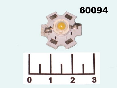 Светодиод LED 5W белый теплый 240-260lm 3000-3500K