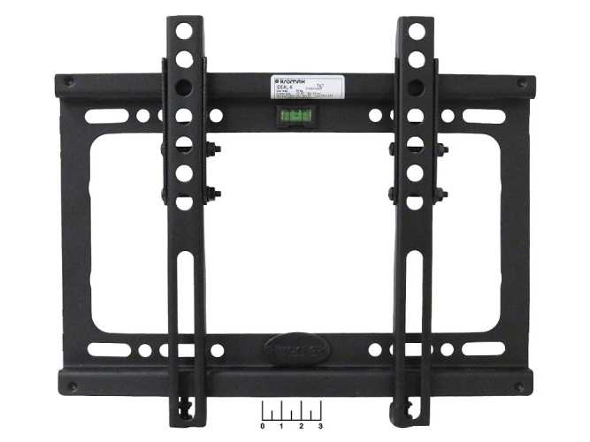 Кронштейн настенный для телевизора 15&amp;quot;-47&amp;quot; 35кг Ideal-6 Kromax (черный)