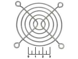 Решетка для вентилятора 70*70мм
