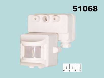 Датчик движения 220V 1200W 120* LX-02 (SEN15) белый (22003)