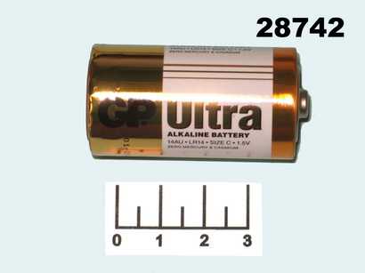 Батарейка C-1.5V GP Ultra Alkaline LR14 (С)