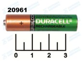 Аккумулятор AAA 1.2V 0.75A Duracell Ni-MH