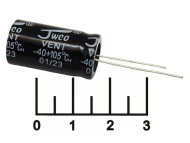 Конденсатор электролитический ECAP 1000мкФ 50В 1000/50V 1325 105C (JWCO)