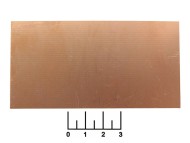 Стеклотекстолит фольгированный односторонний 50*100мм 0.5мм