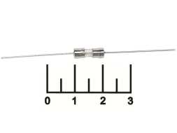 Вставка плавкая ВП 2A 3.6*10 с выводами (предохранитель) (S1921)