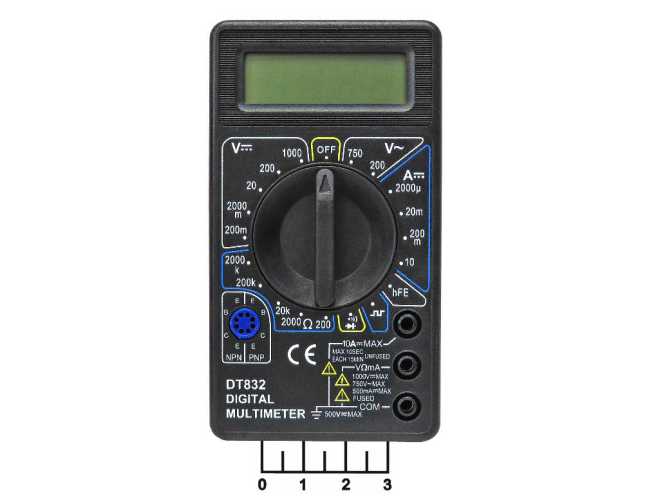 Мультиметр DT-832
