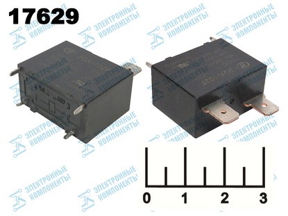 Реле =12V 20A/250V JQX-102F