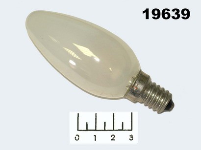 Лампа свеча матовая 40W E14 Космос
