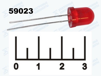 Светодиод LED DFL-8AR4SD-12 12V (GNL-8003URD)