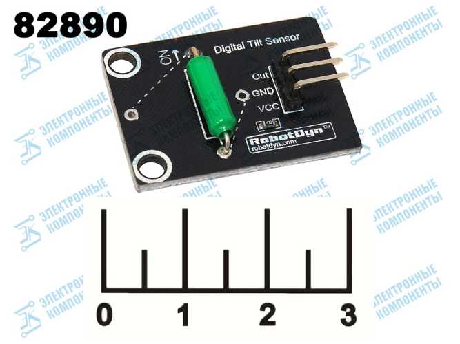 Радиоконструктор Arduino датчик наклона