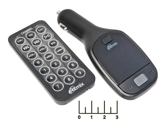 Модулятор MP3/FM/SD/USB Ritmix FMT-A705 + ПДУ