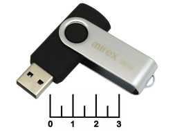 Flash USB 2.0 16Gb Mirex Swivel (черная)