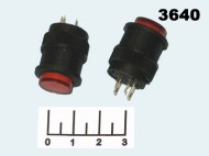 Кнопка MIPBS-R/R красная без фиксации 4 контакта (D-314) (R16-503BD-R)