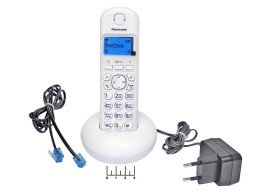 Радиотелефон Panasonic KX-TG210RW (белый)