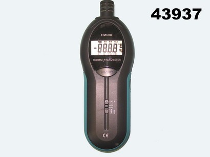 Прибор EM-608 измеритель влажности и температуры