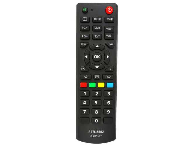 Пульт для ресивера DVB-T2 Strong STR-8502