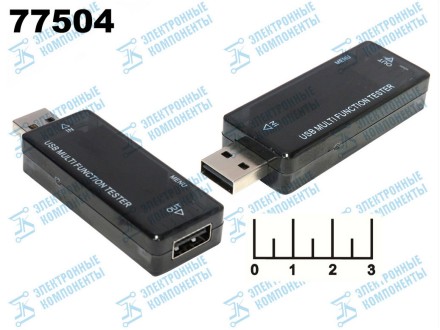 Тестер для измерения тока и напряжения USB-порта 30V 5.5A