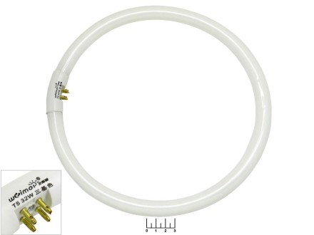 Лампа люминесцентная T5 32W 4200K белый G10Q (внутренние контакты) HY32
