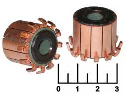 Коллектор электродвигателя 12/8*23.1*21.9мм AMKSS0017/TT73098/TT73118/TT73129