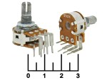 Резистор переменный 2*10 кОм B10K KC (+153) (WH148)