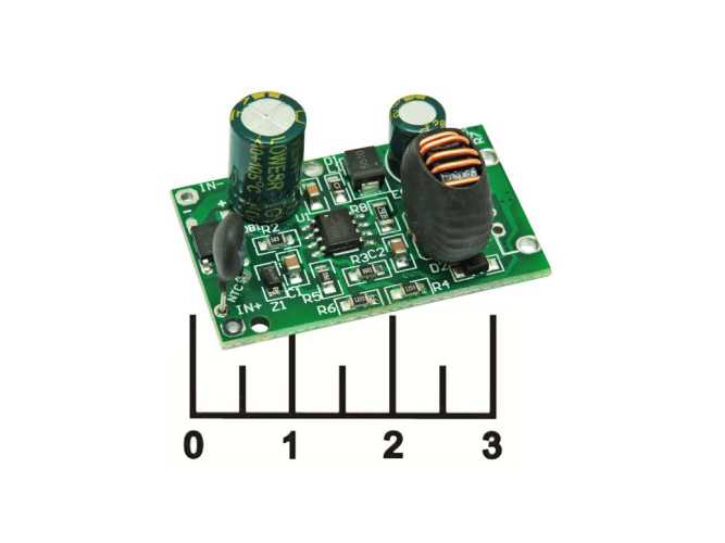 Преобразователь DC/DC вход 16-90V/выход 12V 3A (понижающий) без радиатора
