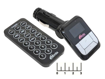 Модулятор MP3/FM/micro SD/USB Ritmix FMT-A710 + ПДУ