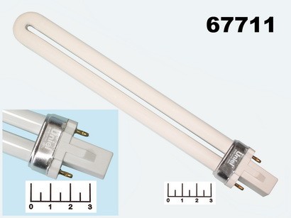 Лампа люминесцентная 11W G23 4000K белый Uniel 2 контакта