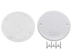 Крышка для подрозетника 75мм белая Gusi (c3a4)
