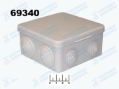 Коробка распределительная 100*100*50 8 входов Uplast IP54 (030-014)