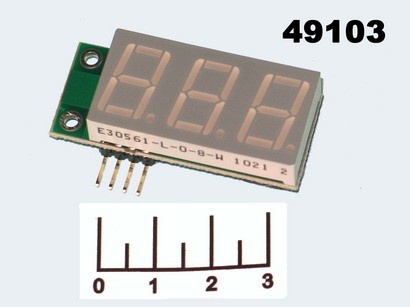 Радиоконструктор амперметр =50A светодиодный красный цифровой SAH0012R-50