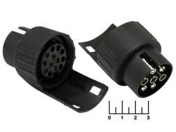 Адаптер розетки прицепа 13pin-7pin AIRLINE ATE-09