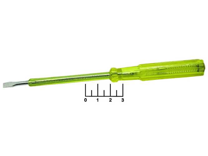 Отвертка индикаторная 100-500V 170мм (651-525)