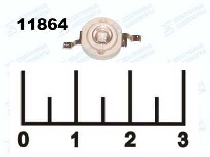 Светодиод LED 3W ультрафиолетовый KW-UV-3W-A 400нм (990)