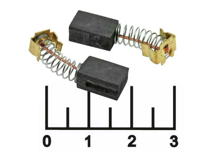 Щетка угольная 6*9*13 Spring (2 штуки)