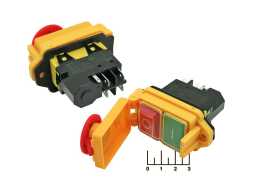 Кнопка для бетономешалки 250/16 AELA-22-R 5 контактов