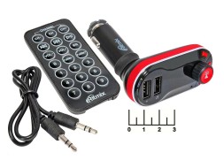 Модулятор MP3/FM/SD/USB/AUX-IN Ritmix FMT-A740 + ПДУ 5V 2.1A